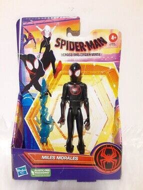 Spider-Man Across The Spider Verse 6" MILES MORALES Figure +  Marvel Hasbro